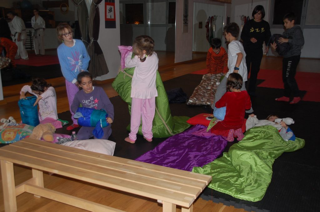 Notte in Dojo bambini 2015